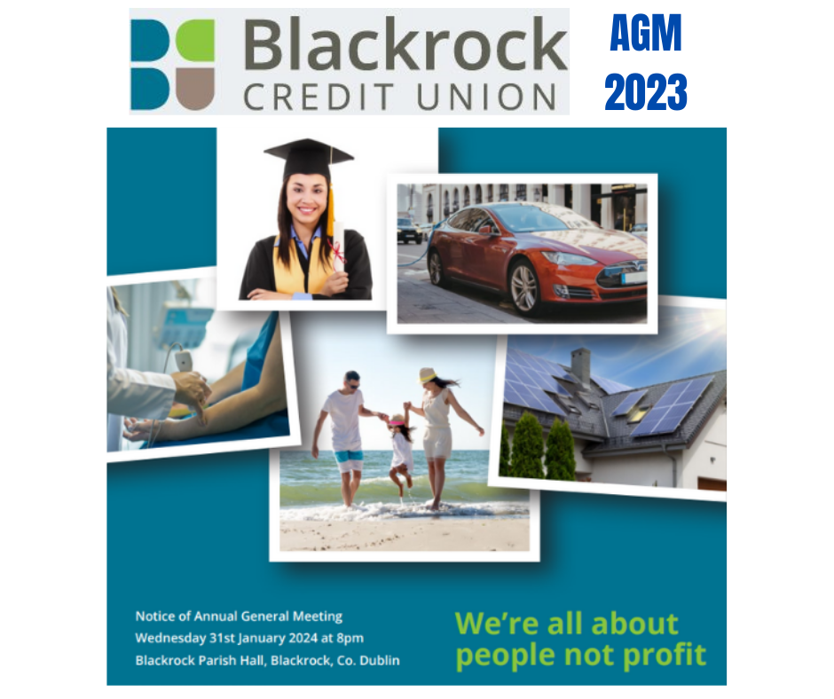 Blackrock Credit Union AGM Notice 2023